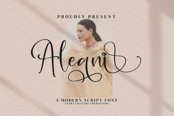 Aleani Script Font Review for Design Projects
