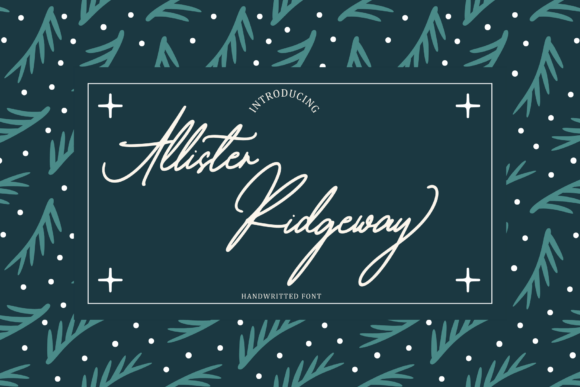 Allister Ridgeway Font Review for Branding