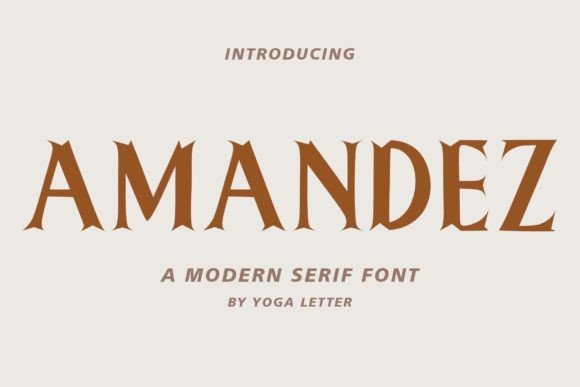 Amandez: The Modern Sans Serif Font for Impactful Campaigns