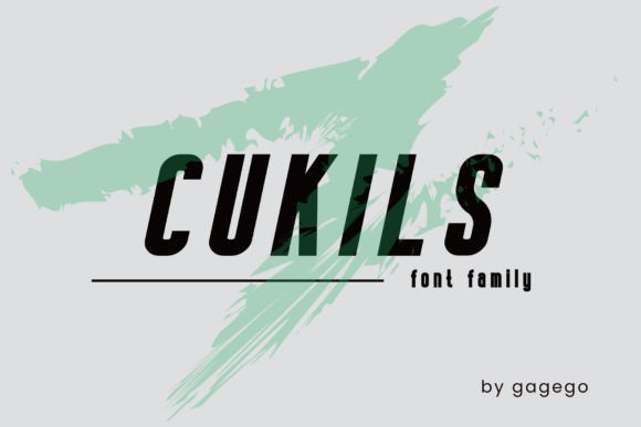Cukils: A Modern Sans Serif Font for Bold Design