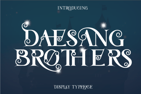 Daesang Brothers Serif Font for Handmade Projects
