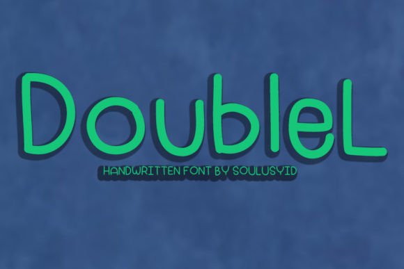 Doublel: A Modern Handwritten Font for Digital Creatives