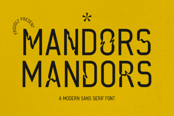 Enhance Your Brand with the Mandors Sans Serif Typeface