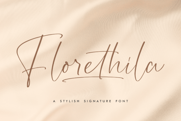 Florethila: A Luxurious Font for Branding Success