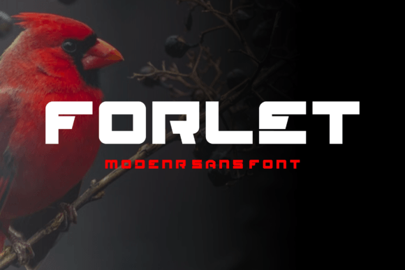Forlet: A Bold Sans Serif Font for Modern Web Design
