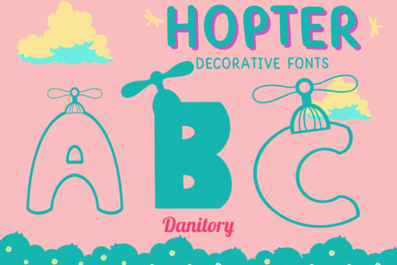 Hopter: A Playful Font for Modern Campaigns