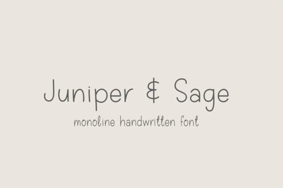 Juniper Sage: A Modern Font for Clean, Elegant Typography