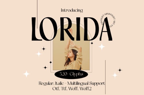 Lorida: A Chic Sans Serif Font for Modern Web Design