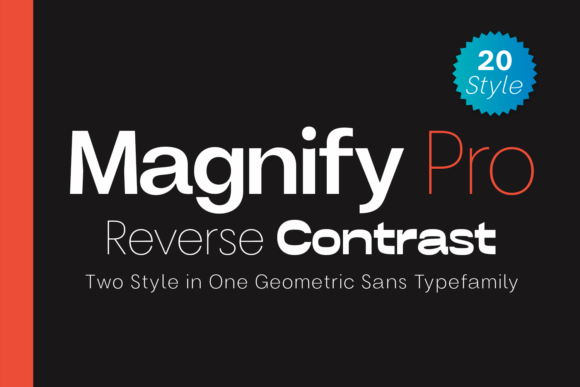 Magnify Pro: A Modern Font for a Polished Brand Look
