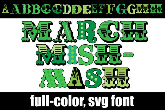 March Mishmash Font for Festive Digital Campaigns