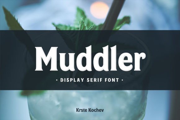 Muddler Serif Font for Professional Branding