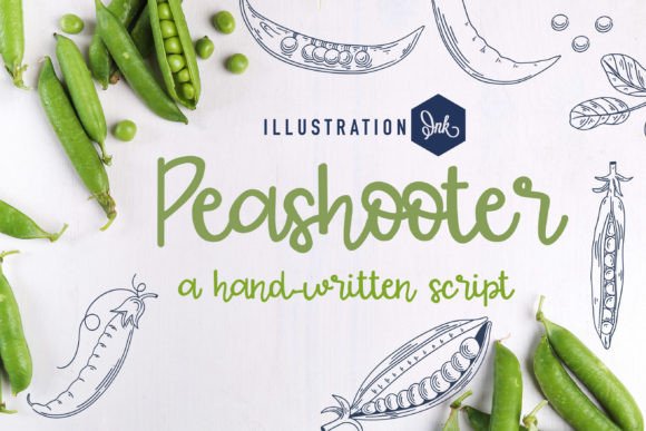 Peashooter Font for Modern Campaign Design