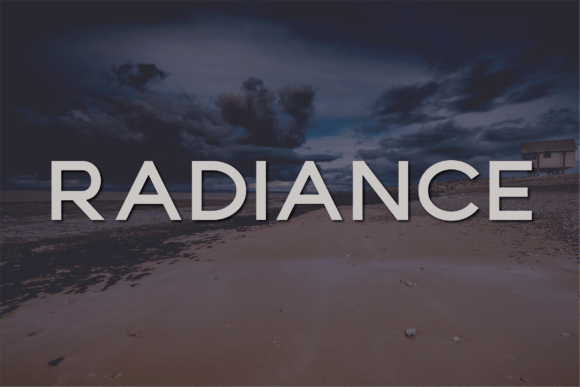 Radiance Sans Serif Font for Modern Branding