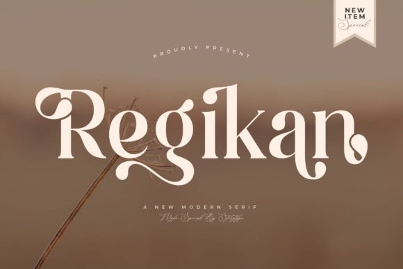 Regikan Serif Font for Modern Branding and Marketing