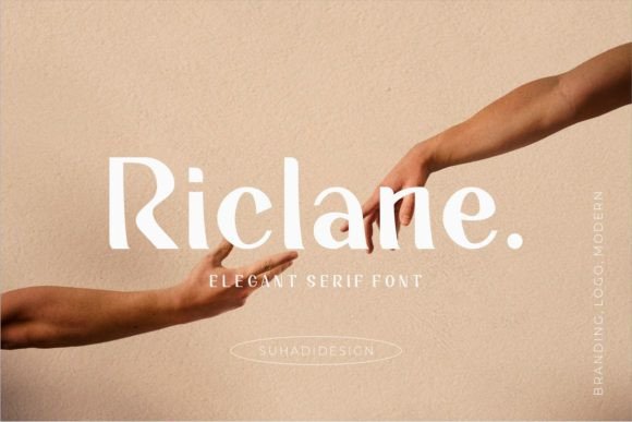 Riclane: The Serif Font That Elevates Your Campaign Headlines