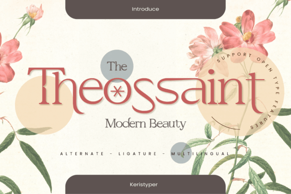 Theossaint Font for Modern Branding and Digital Campaigns