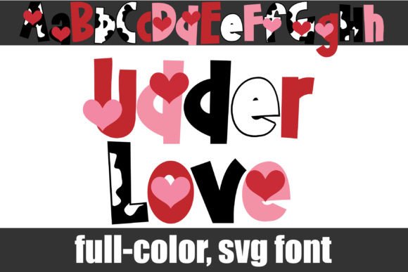 Udder Love: A Colorful Font for Handmade Creations